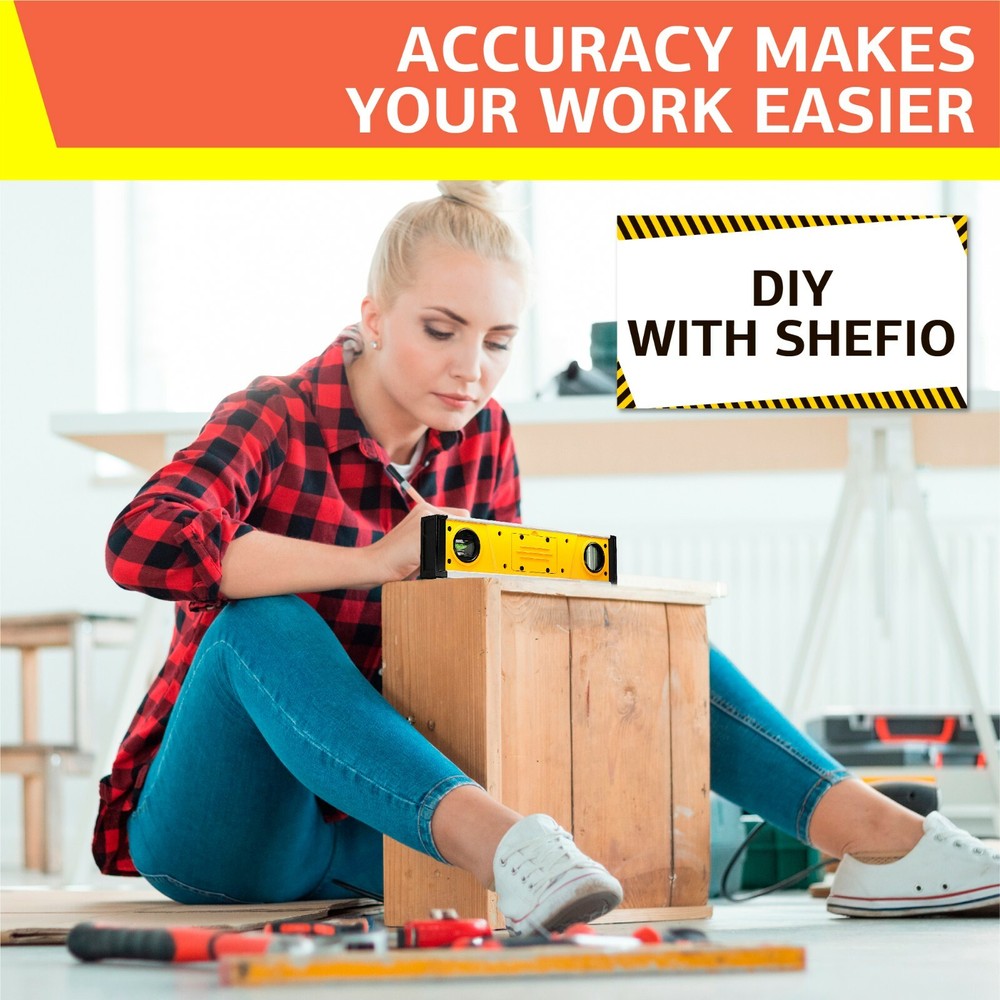 10 Inch Digital Magnetic Level Tool - Torpedo Smart Level and Protractor