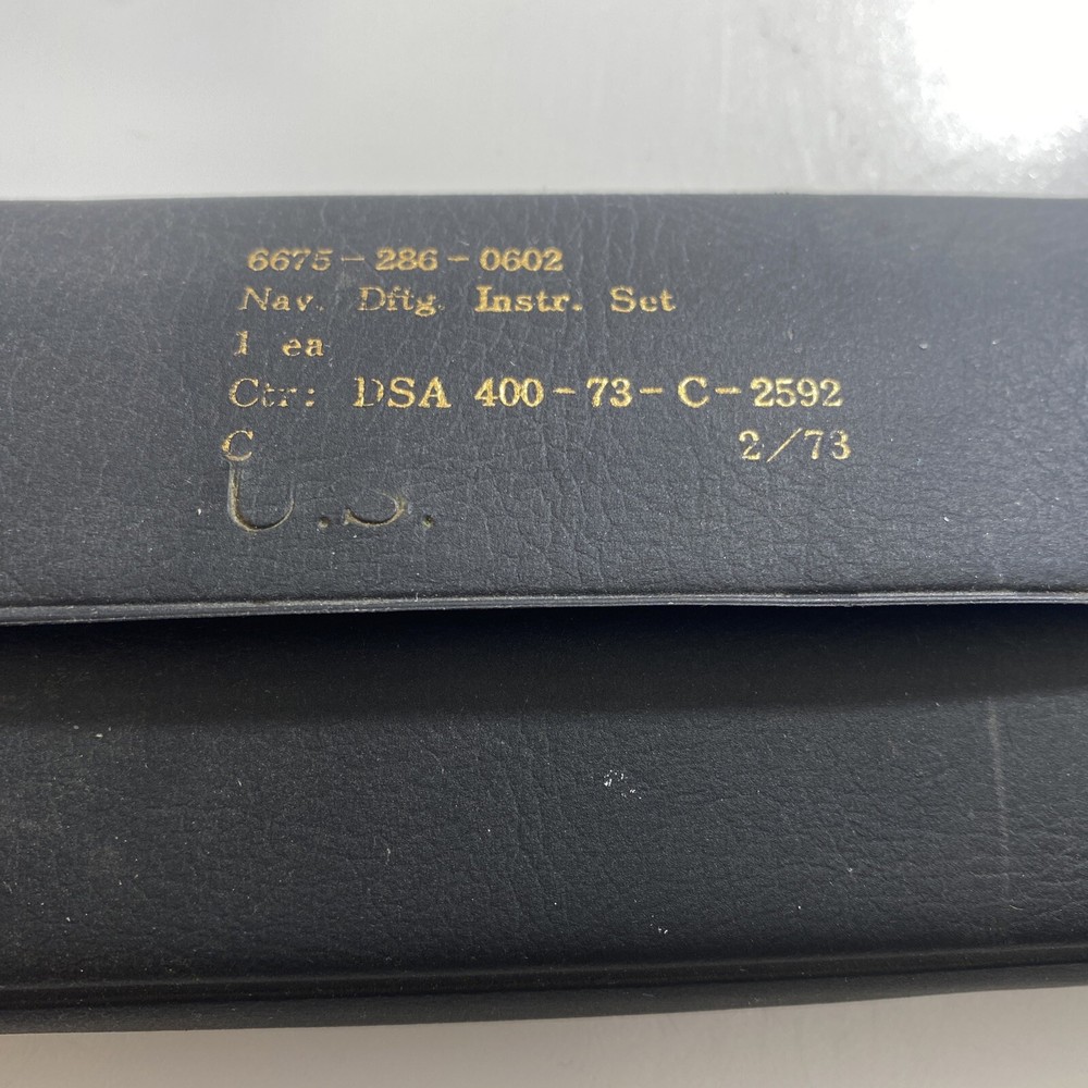 Vintage Drafting Set Incomplete zar