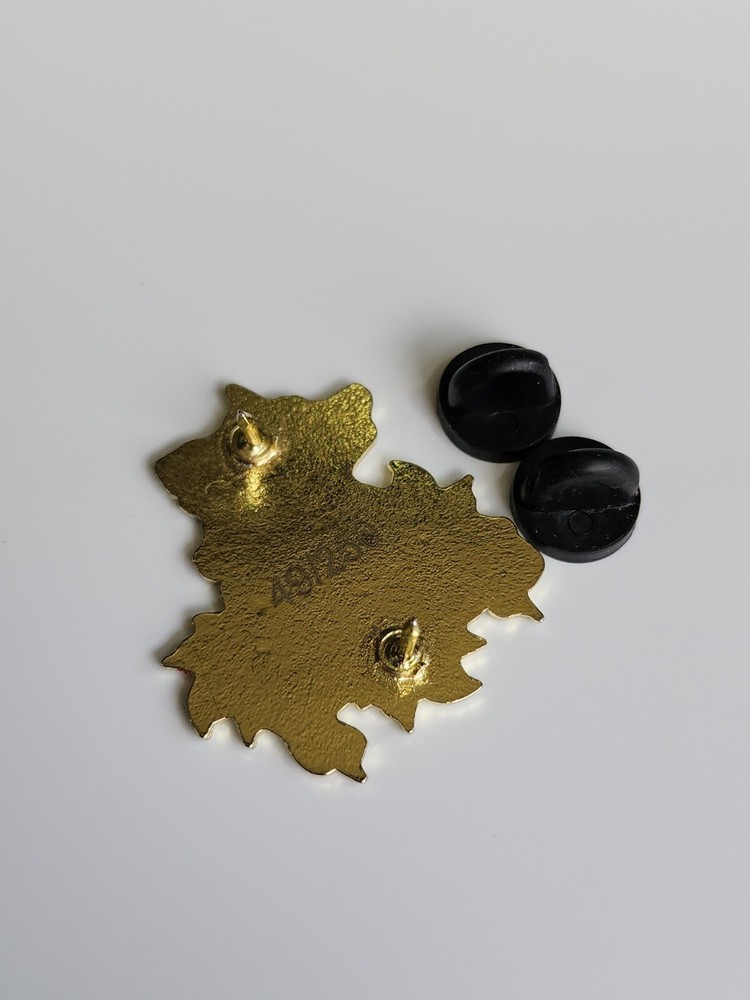 Wolf LOVE Lapel Pin Numbered 49/250