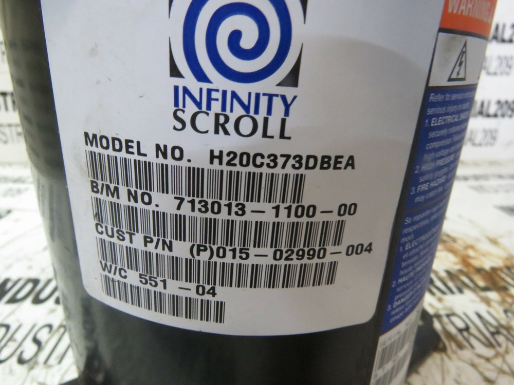 SCROLL COMPRESSOR H20C373DBEA NEW