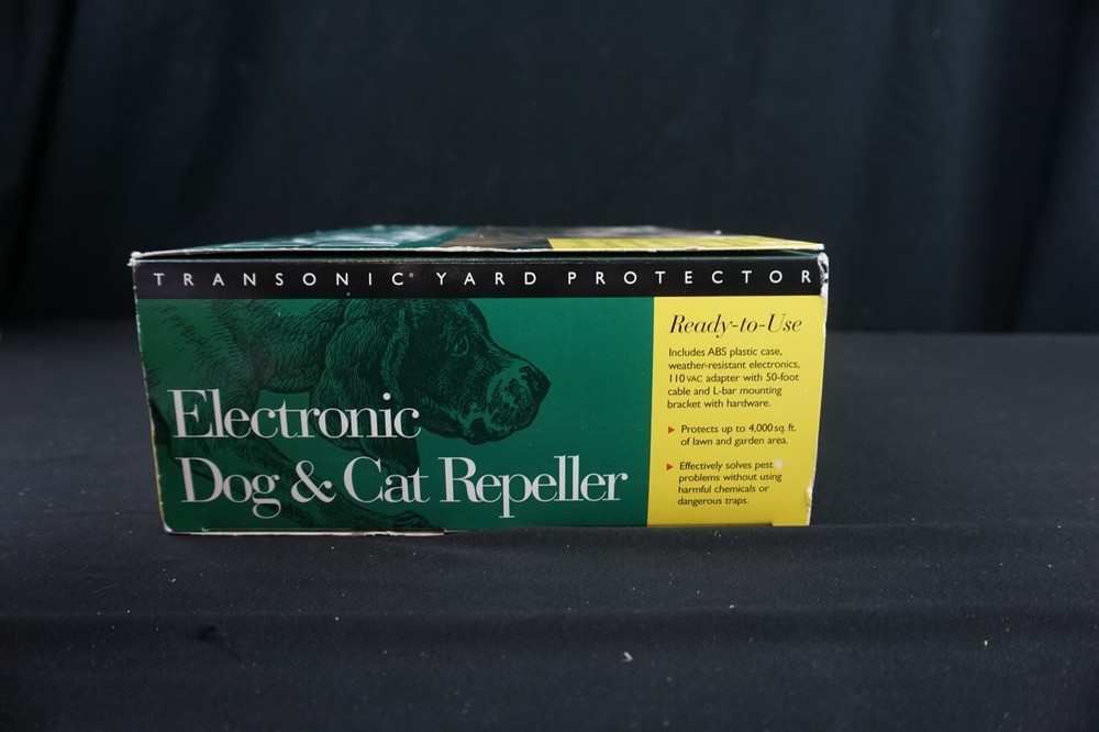 WEITECH Model 0048 Electronic Dog & Cat Repeller with Motion Sensor NEW