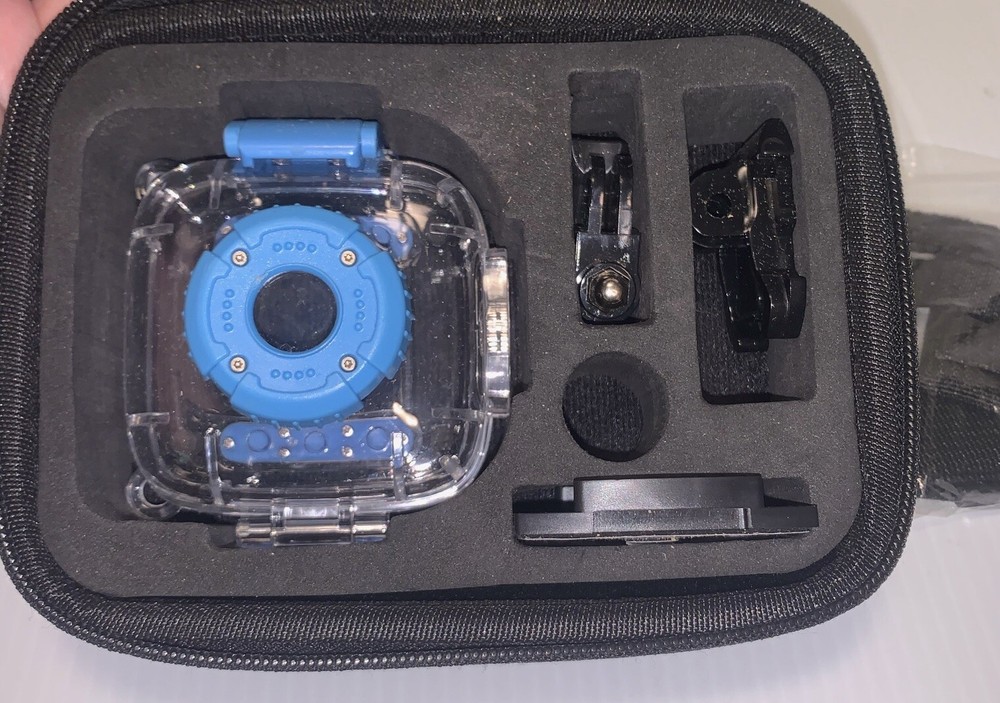 Waterproof Camera Case & Misc Accessories w/ Zippered Carry Case