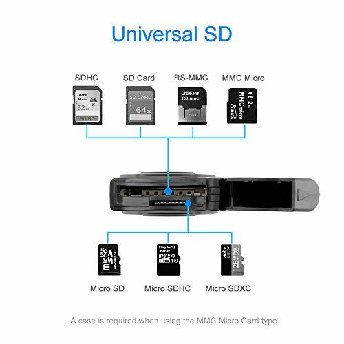 SD Card Reader Flash Drive USB 3.0 Memory Stick Fold Storage Thumb Stick Pen