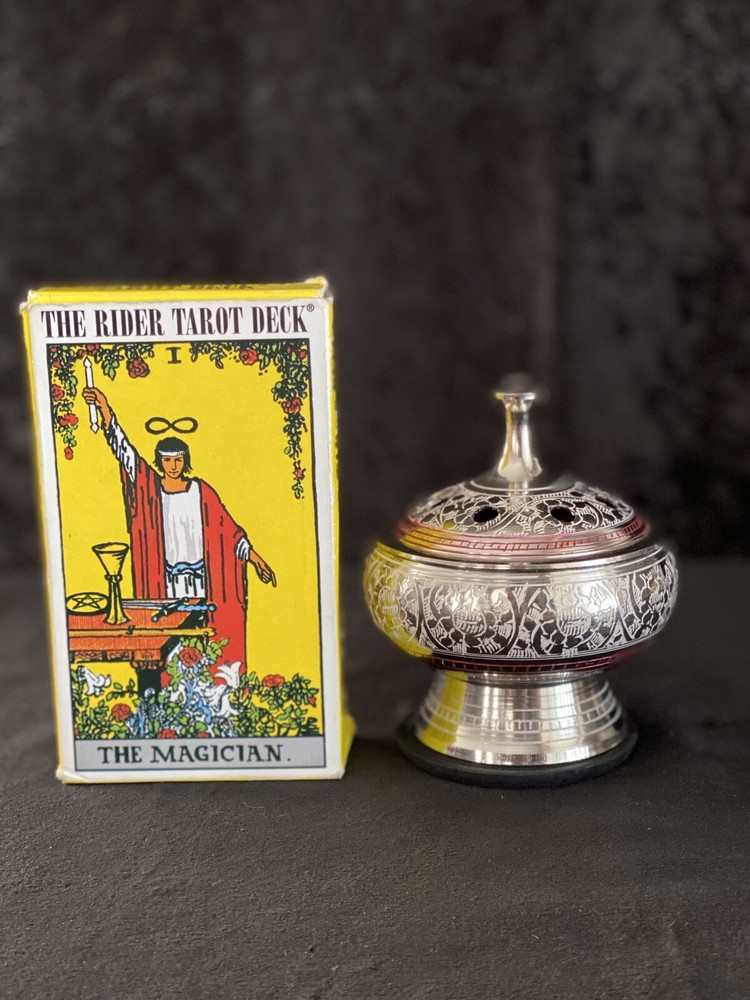 SILVER COLOR RESIN BURNER