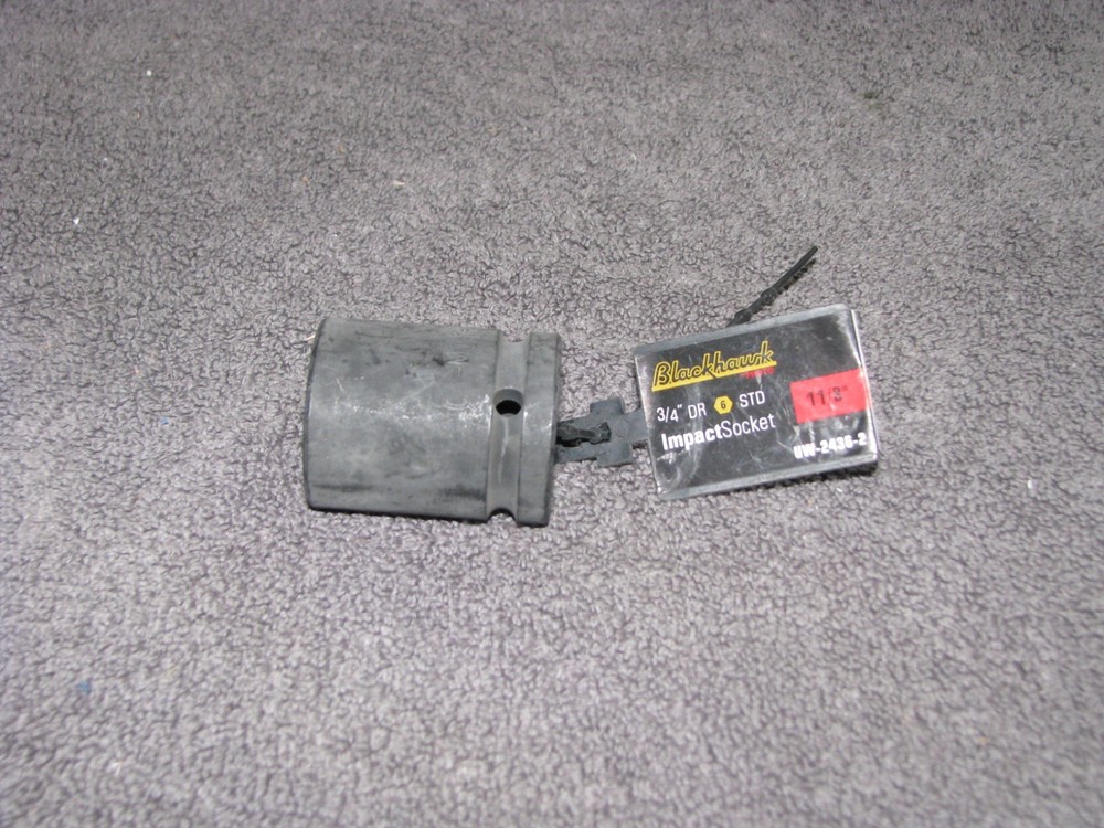 Blackhawk Impact Socket 1-1/8 in 3/4 Drive 6 Point Standard UW-2436-2