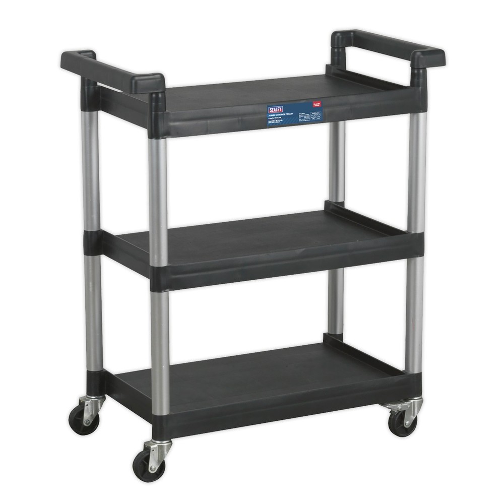 Sealey Cx308 3-Level Workshop Trolley