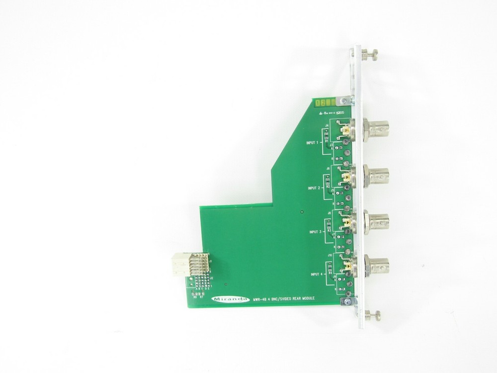 Miranda MWR-4B BNC/SVIDEO Rear Module