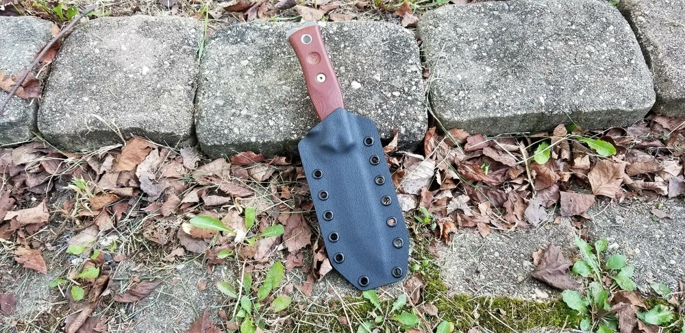 TOPS BOB Kydex Sheath, Pancake style (BK)