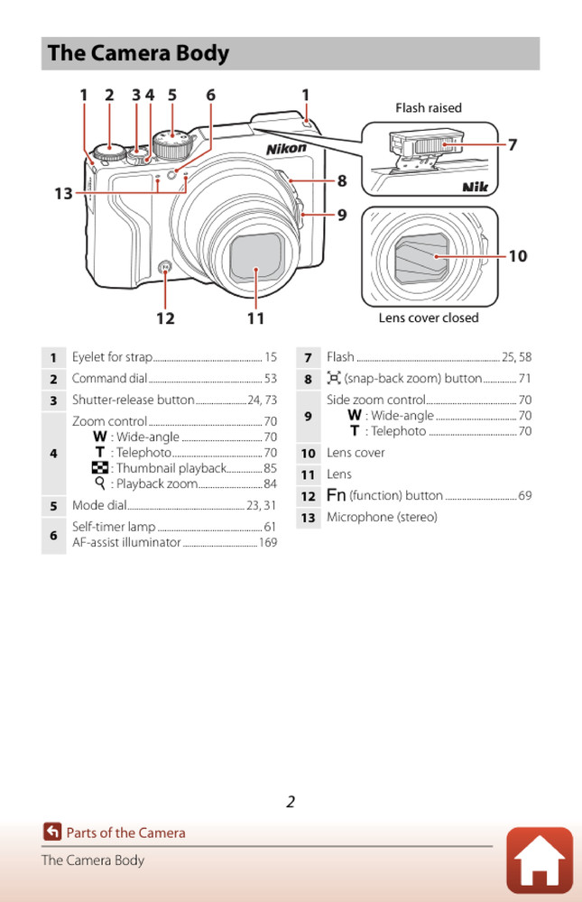 Nikon CoolPix A1000 — User Reference Manual — 236 Pages — Printed & Bound in USA