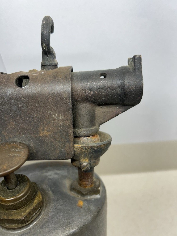 Vintage brass hand held blow torch