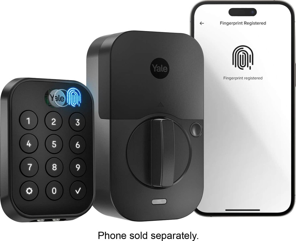 Yale - Assure Lock 2 Smart Lock Touch Key-Free Keypad with Bluetooth - Black ...