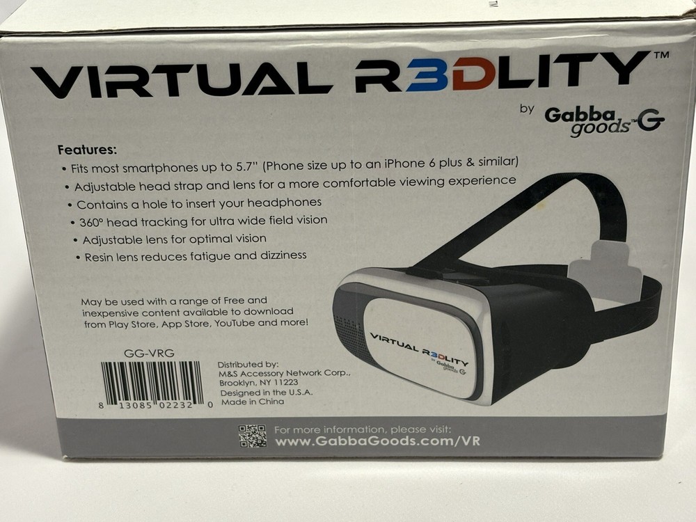 Virtual Reality Headset by Gabba Goods