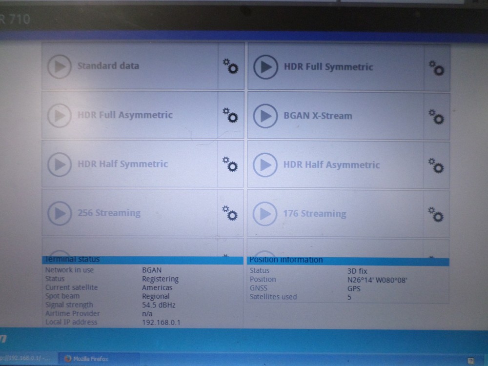 Cobham Explorer 710 Terminal - Transceiver only - Great Condition