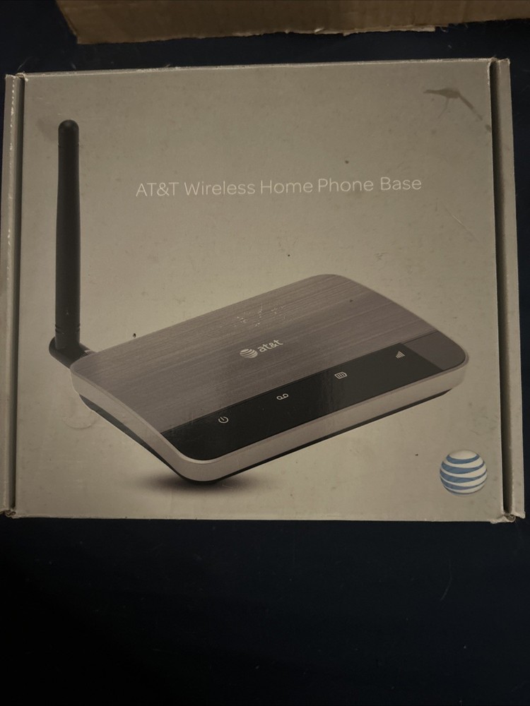 AT&T WF720 Wireless Home Phone Base - Silver