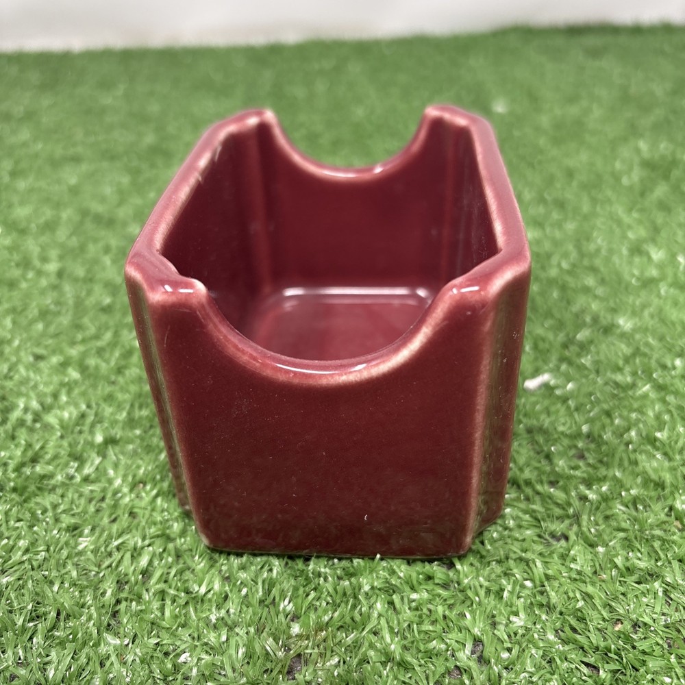 Hull Pottery Maroon Planter 716