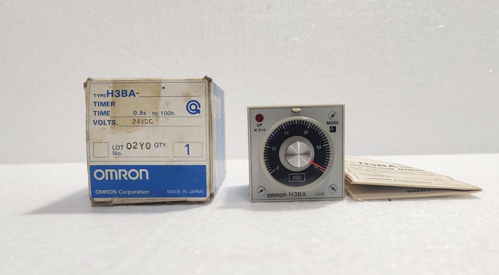 Omron H3BA Timer 24VDC 0.5s-100h