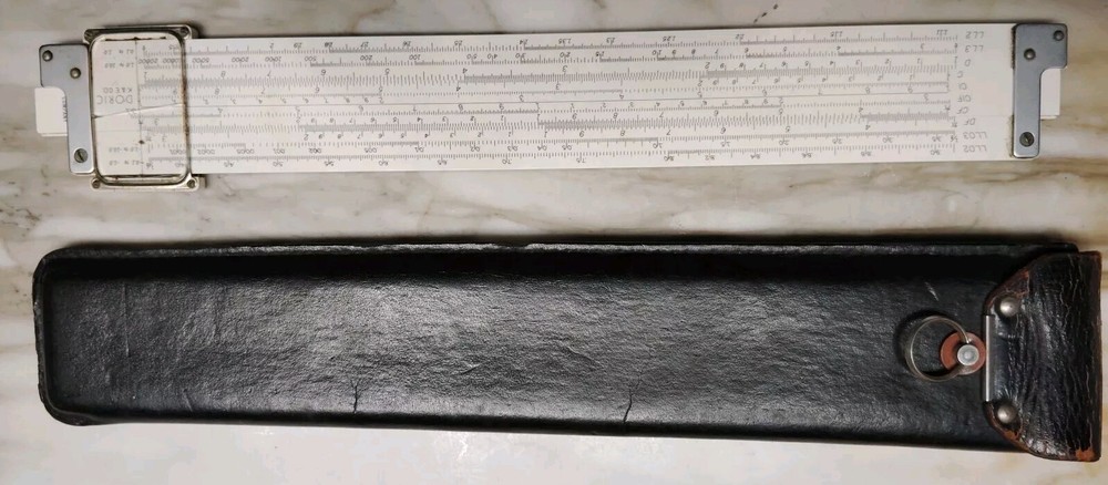 VINTAGE K & E DORIC SLIDE RULE SCALE N9081-3