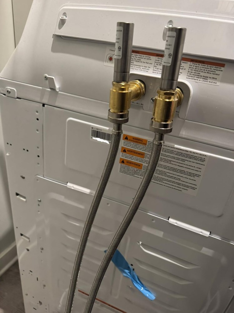 Laundry Water Hammer Arrestor 3/4" FHT x MHT Angle 2 Pack