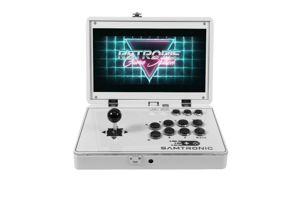 samtronic Folding 14" Game Console (white)5000 games