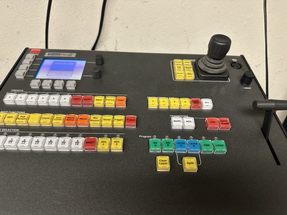 Barco ScreenPro II Controller Screen Pro Seamless Video Switcher Tested