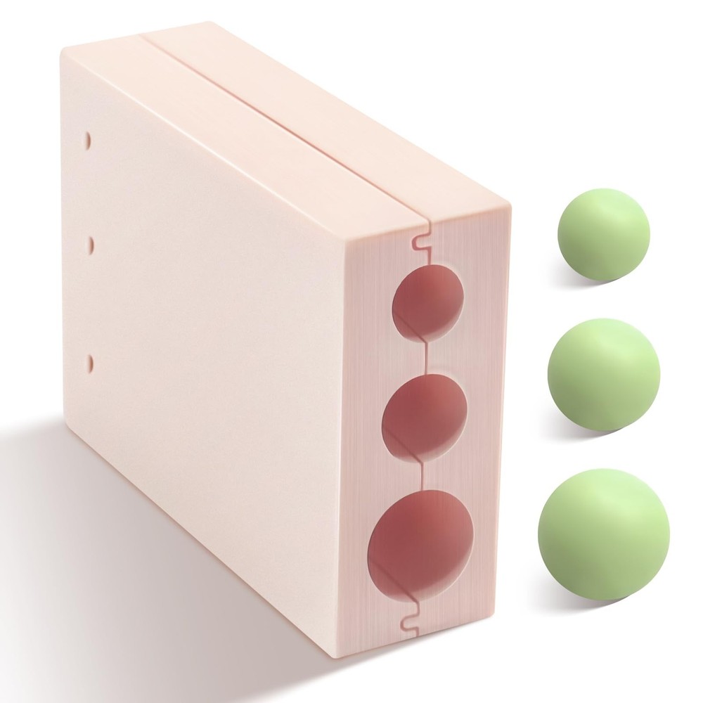 GeryVtee Clay Bead Hole Maker Polymer Earring Tool Size 2, white