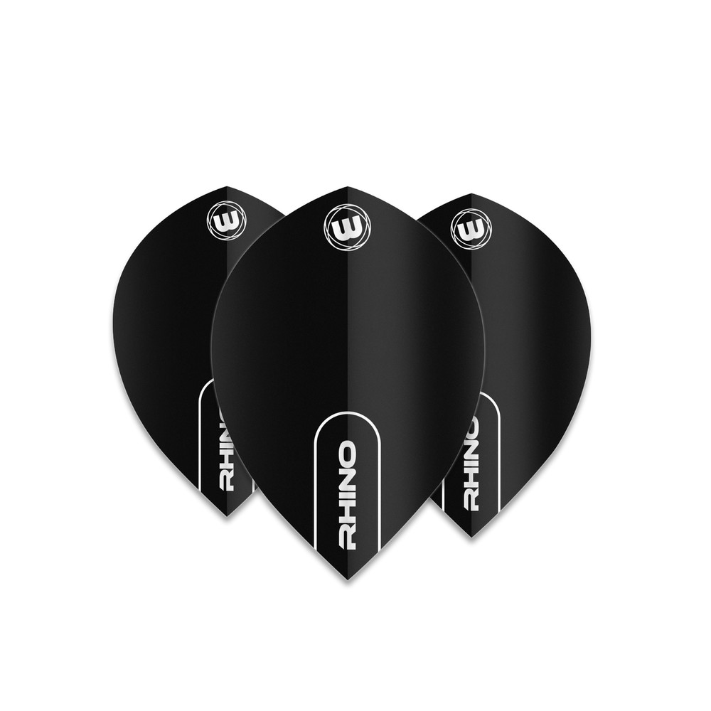 Winmau Rhino Pear Flight - Black