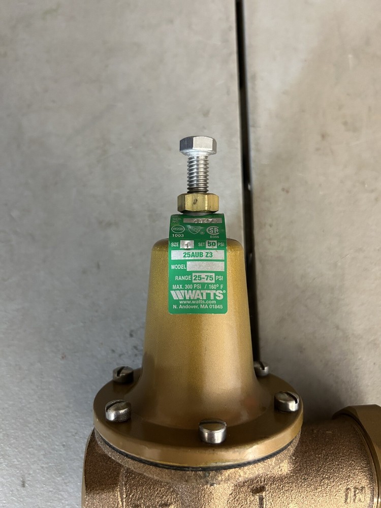 Watts  pressure reducing valve 25AUB Z3