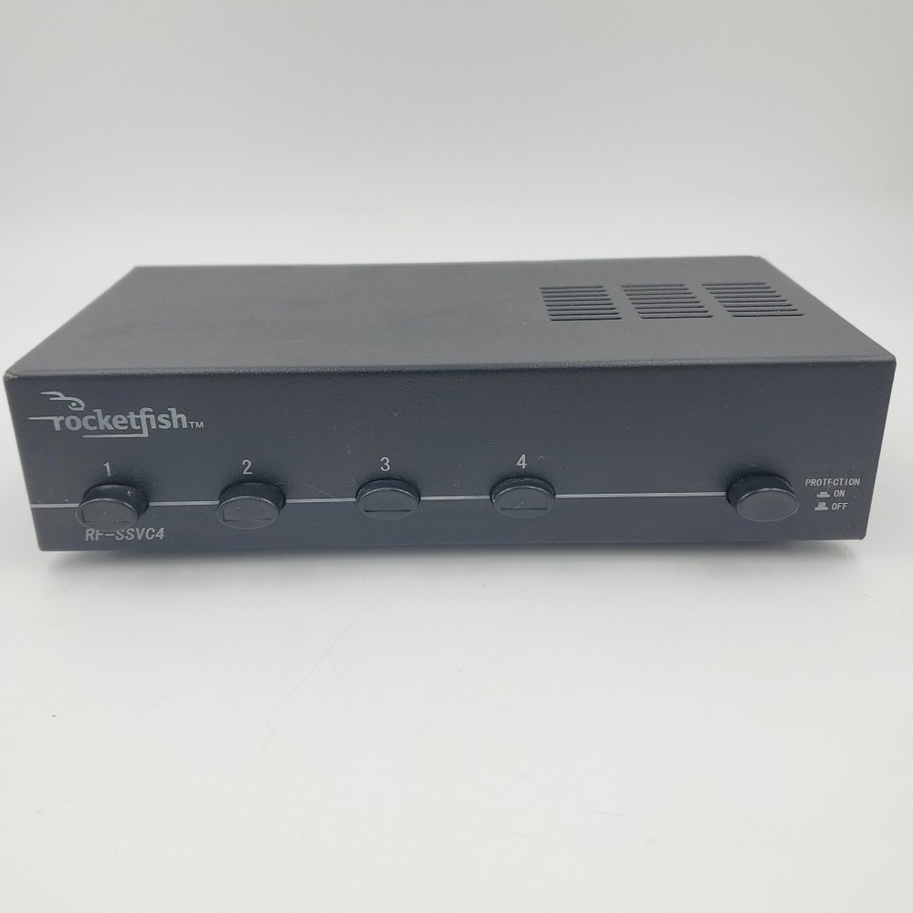 Rocketfish 4-Pair Stereo Speaker Selector RF-SSVC4