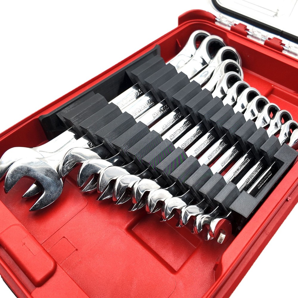 Wrench Organizer for Milwaukee Compact Packout Insert