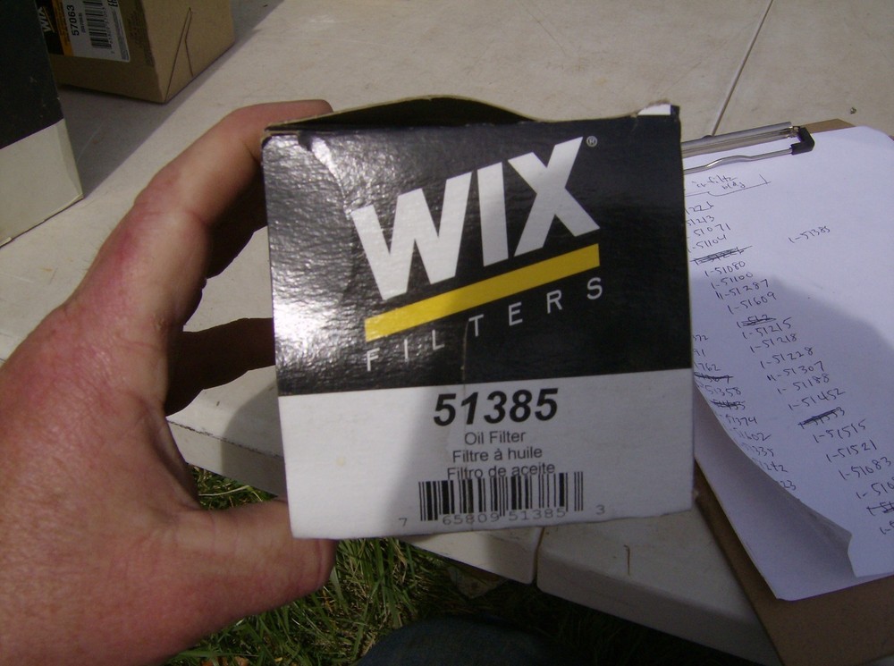 GENUINE WIX 51385 OIL FILTER