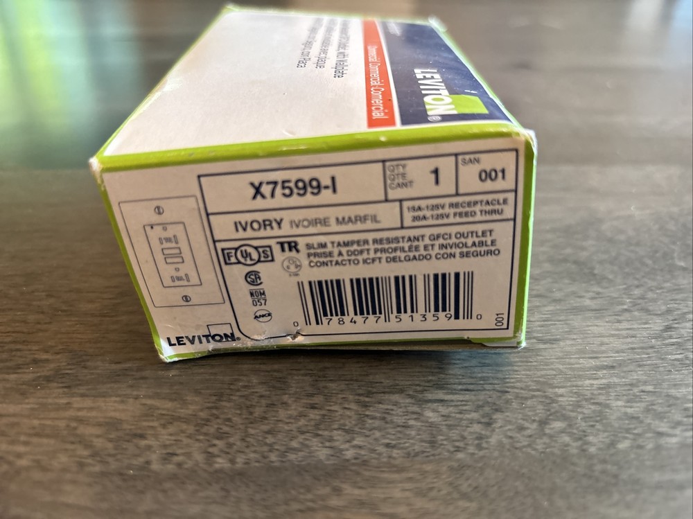 Leviton NSB X7599-I Outlets EA