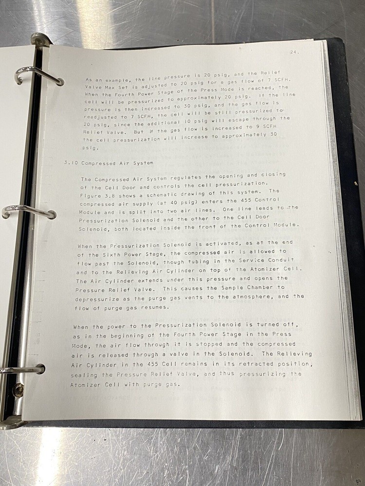 Instrumentation Lab IL 455 - Users Guide / Instruction Book