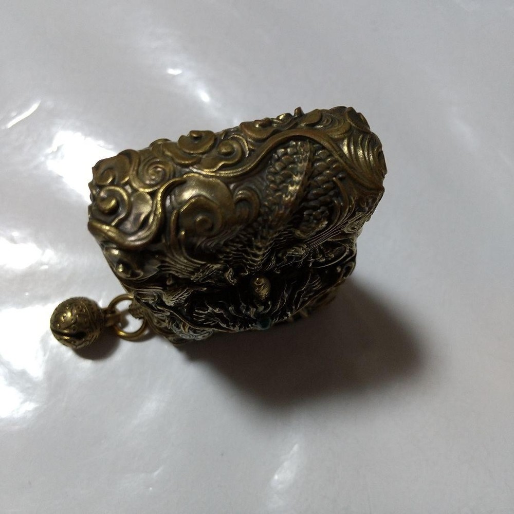 Zippo Full Metal Jacket Dragon God Gold 5 Sided Processing Lighter Japan