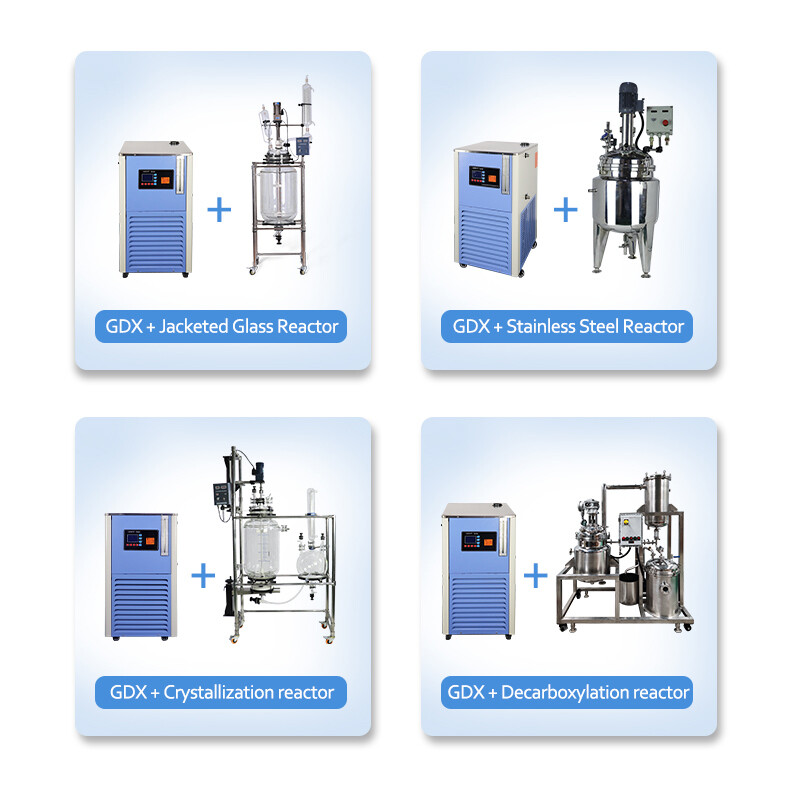 High Low Temperature Integrated Circulating Pump -10~199℃ Lab Thermostat Chiller