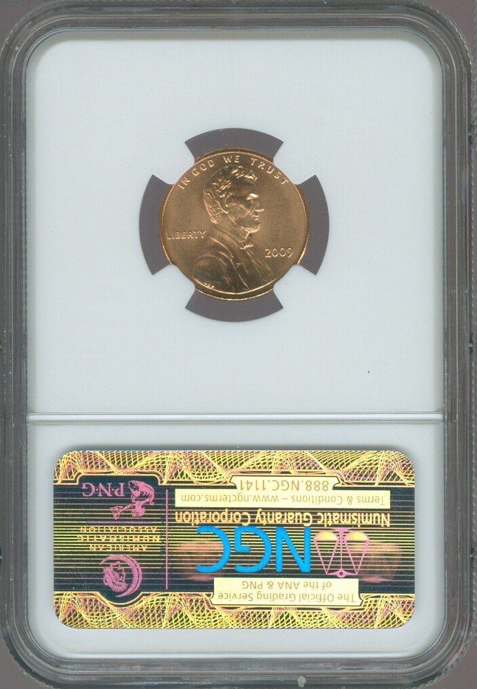 2009 Lincoln Cent Professional Life NGC MS69 RD SMS MAC Quality