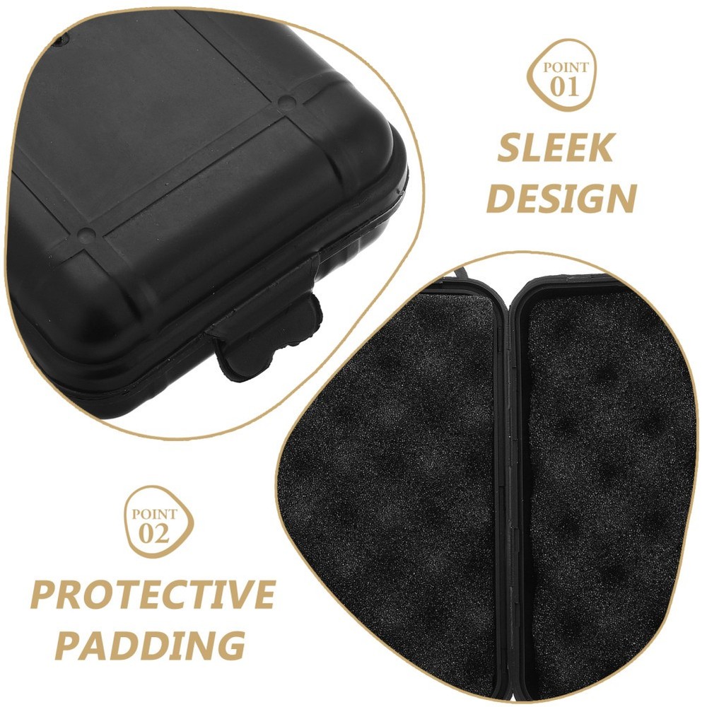 2 Pcs Storage Collector Arrowheads Container Case
