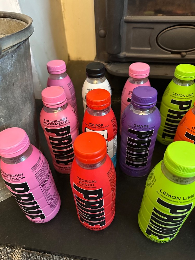 17 X Empty Prime Bottles All Different limited Edition