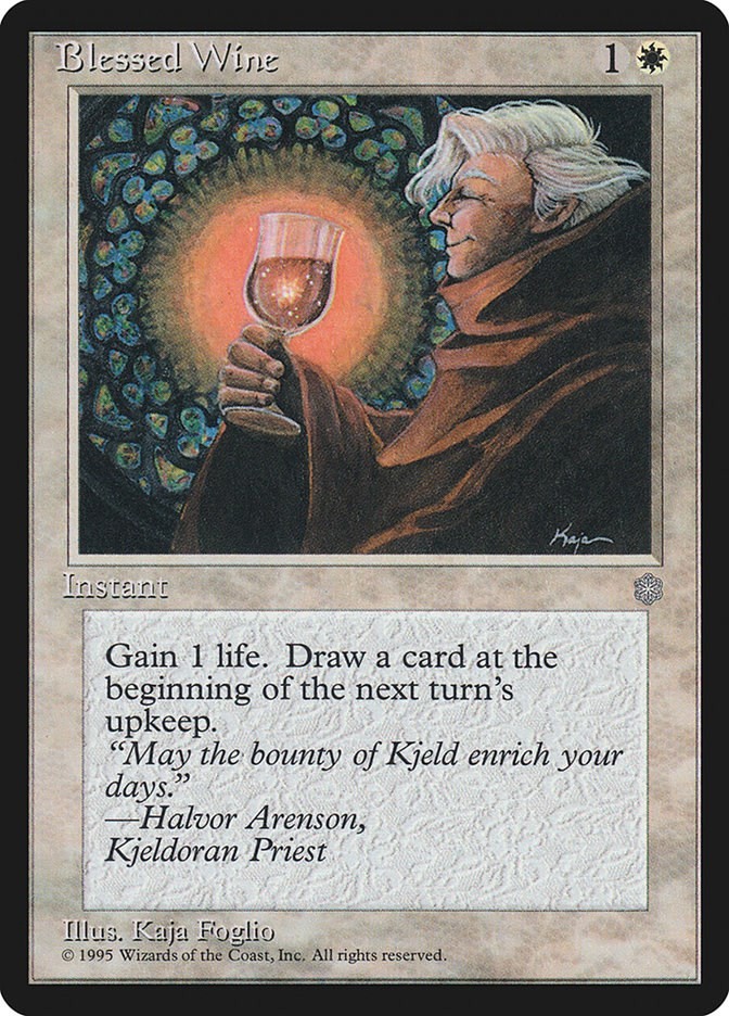 Blessed Wine Ice Age N/A MTG MP