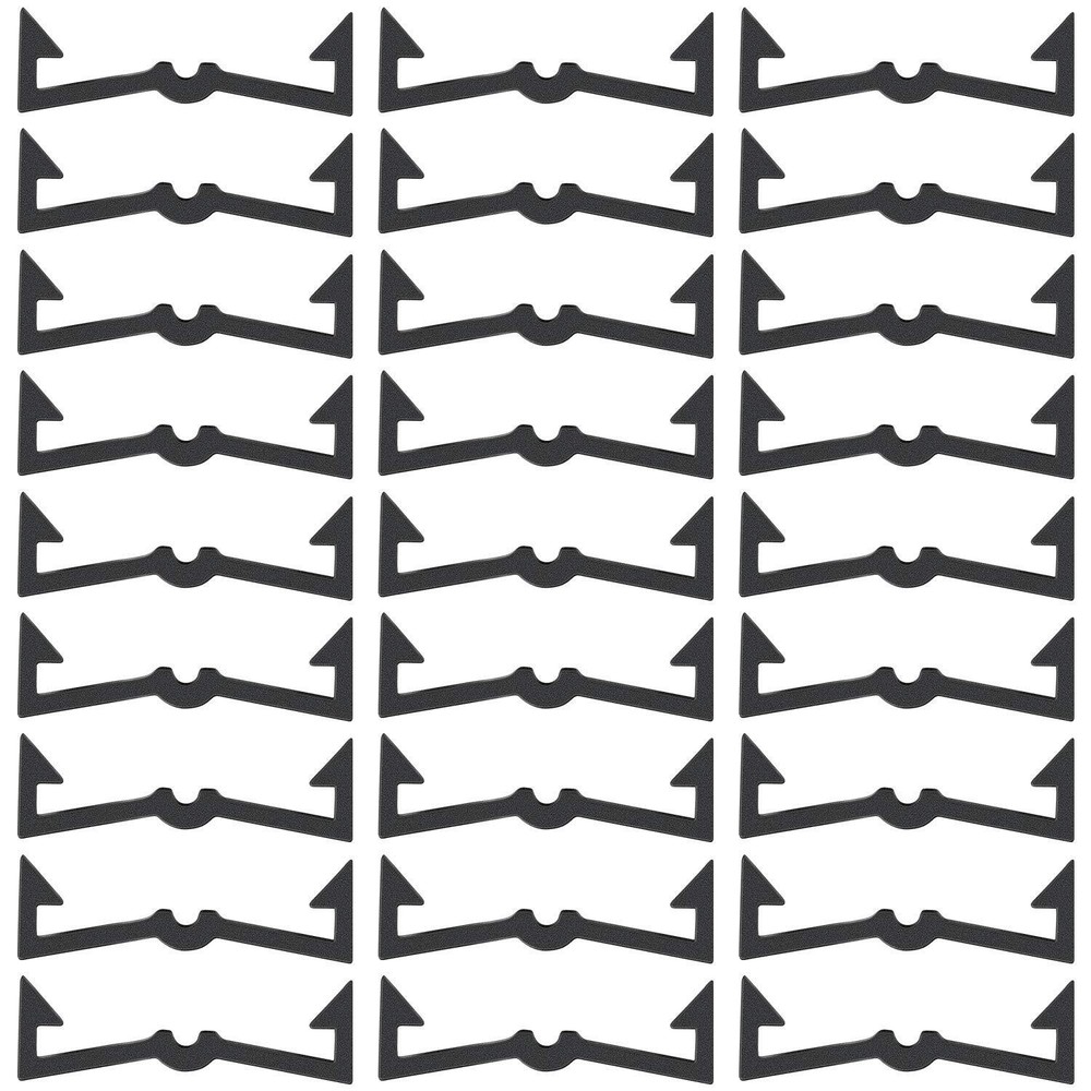 50 Pcs Pegboard Hook Locks Plastic Peg Hook Fixer Peg Board Hook Accessories