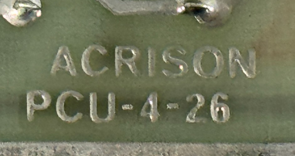 REFURBISHED Acrison PCU-4-26 Circuit Board