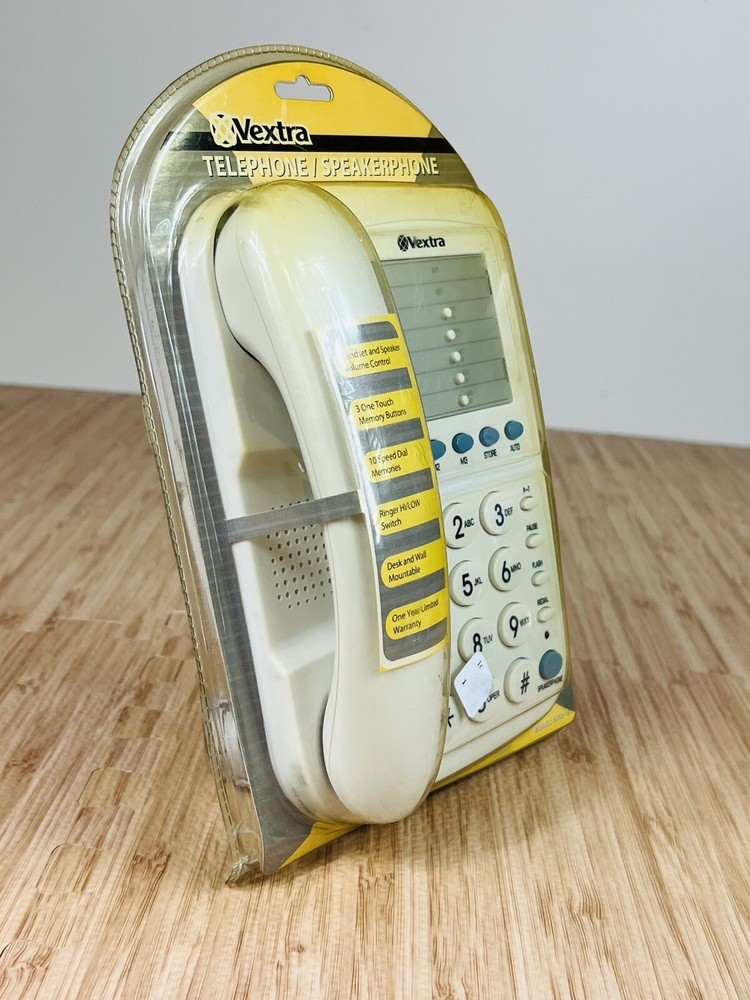 Vextra Desktop Speaker Phone Large Keypad Caller ID Memory