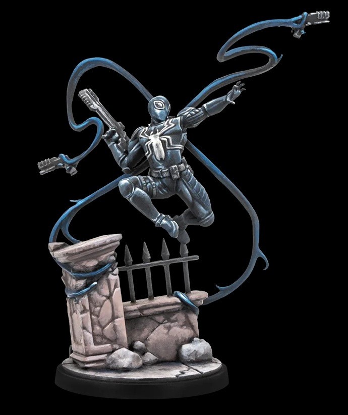 Agent Venom from Marvel Crisis Protocol Web-Swinging Heroes affiliation pack