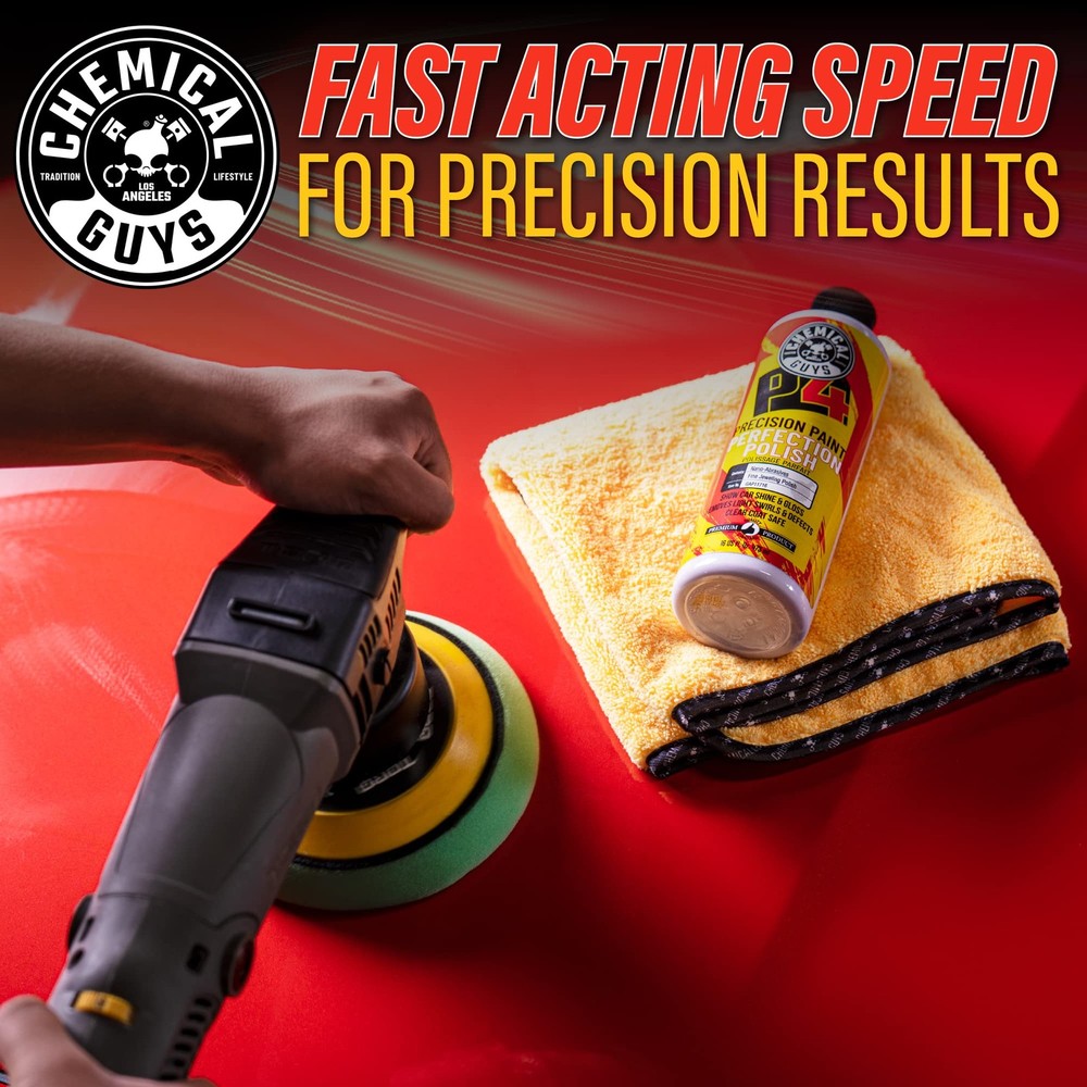 Chemical Guys C4 P4 Clear Cut Correction Compound and Precision Paint Perfec...