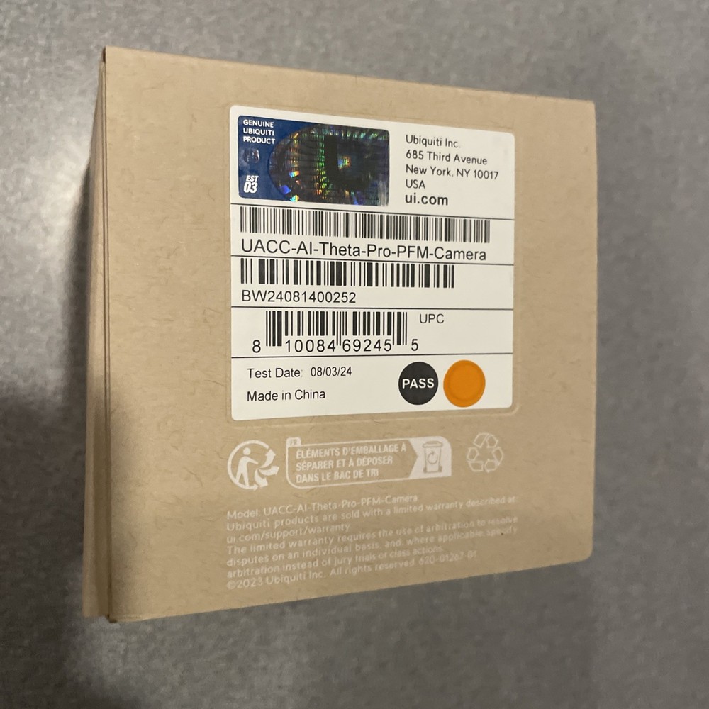 Ubiquiti AI Theta Pro Flush Camera Mount
