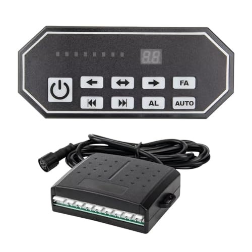 Controller Panel 9 Key Switch Led Grille Strobe Lights