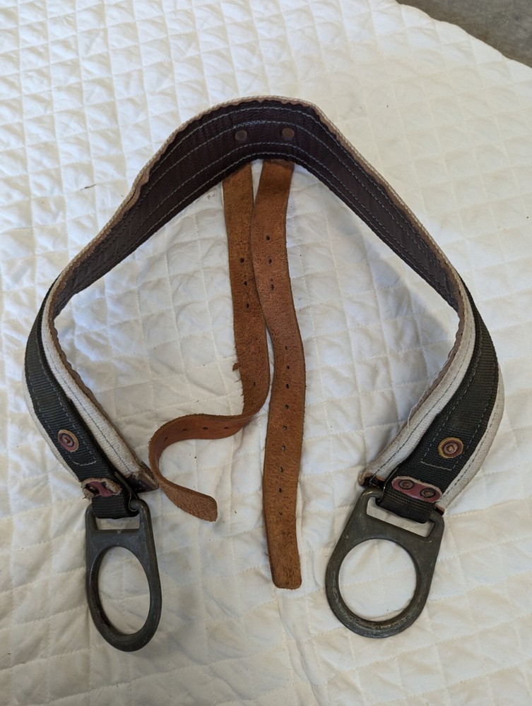 Leather Linemens Climbing Utility Belt