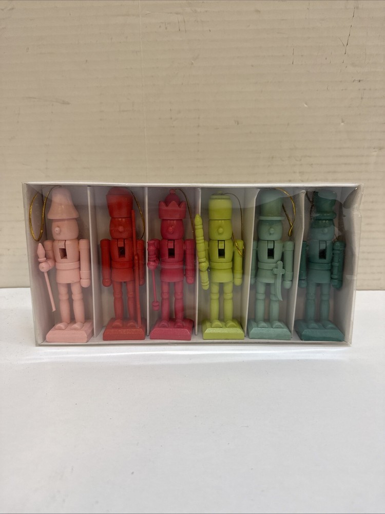 Colorful Nutcrackers 5” - Set of 6