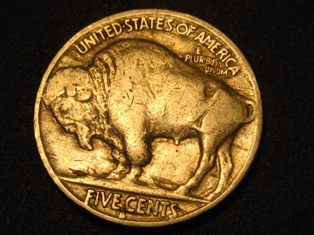 1929-S Buffalo Nickel VF+