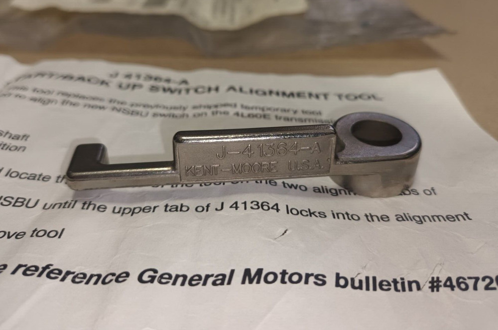 Ex MOD /|\ SPX J41364-A Neutral Start/Back Up Switch Alignment Tool