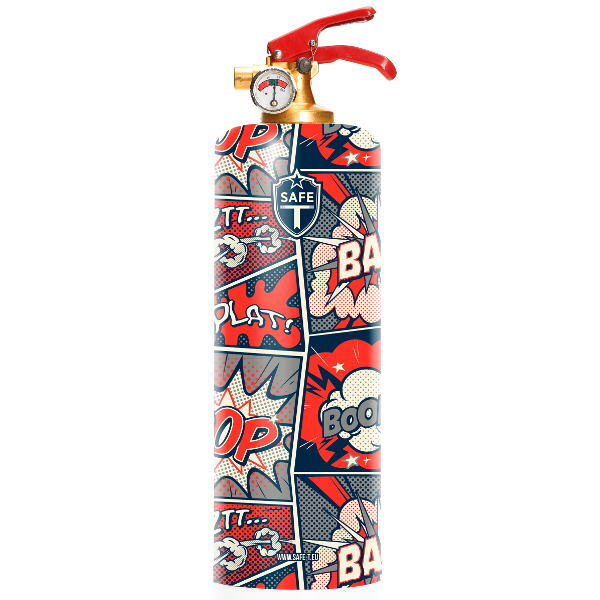 CHIC FIRE - Design Fire Extinguisher - BANG - Fully functional - ABC